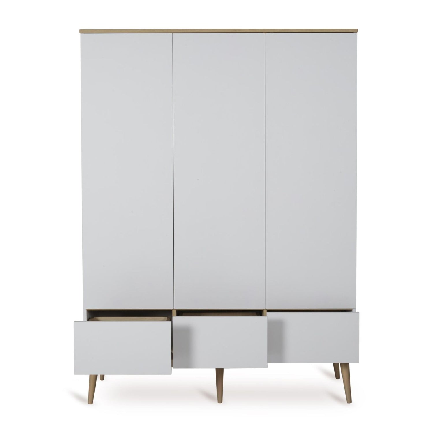 Flow Kleiderschrank XL White &amp;Oak