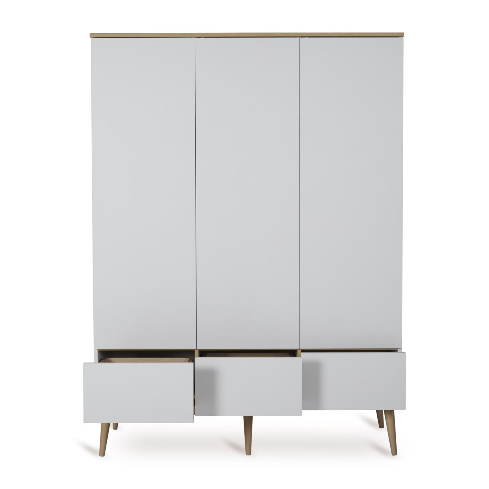Flow Kleiderschrank XL White &amp;Oak