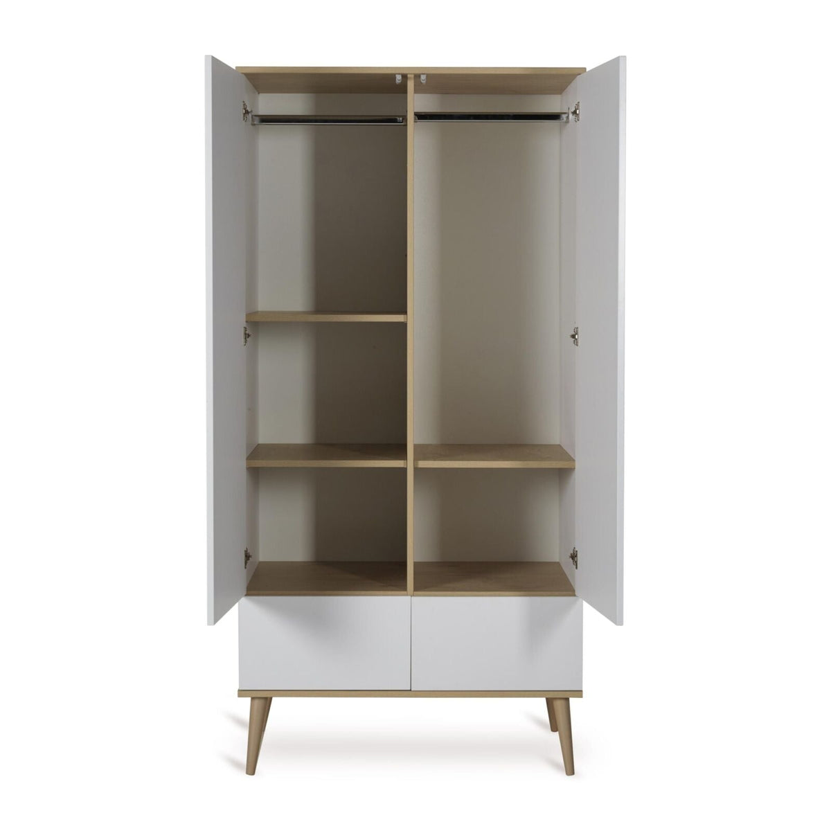 Quax Flow closet White & Oak
