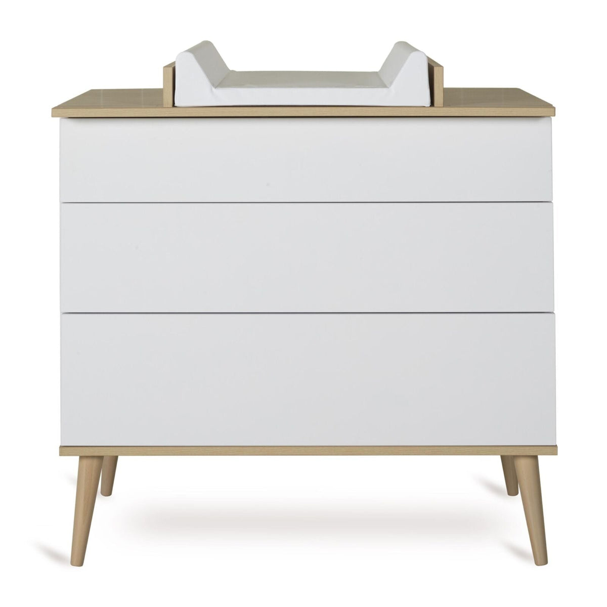 Quax Flow Matelas à langer pour commode Blanc
