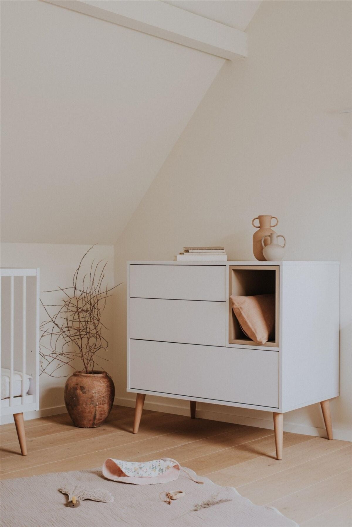 Quax Cocoon Commode Ice Blanc