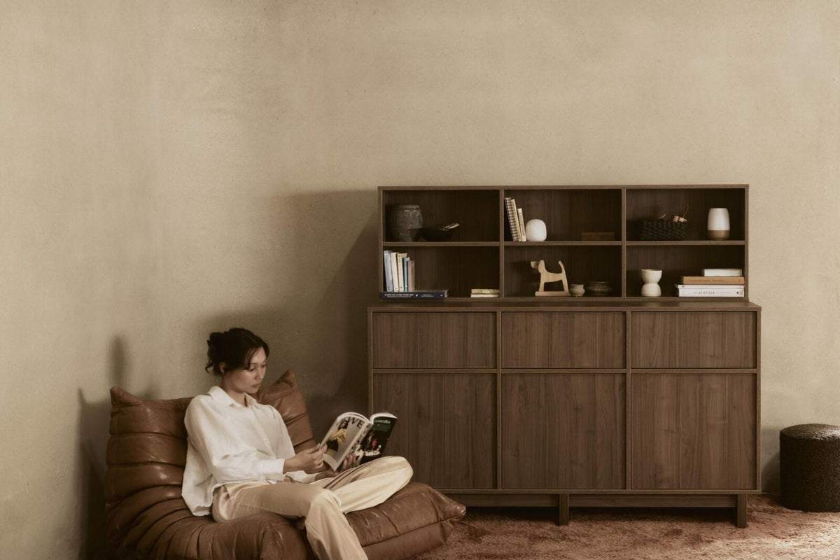 Quax Kyo XL storage compartment Walnut