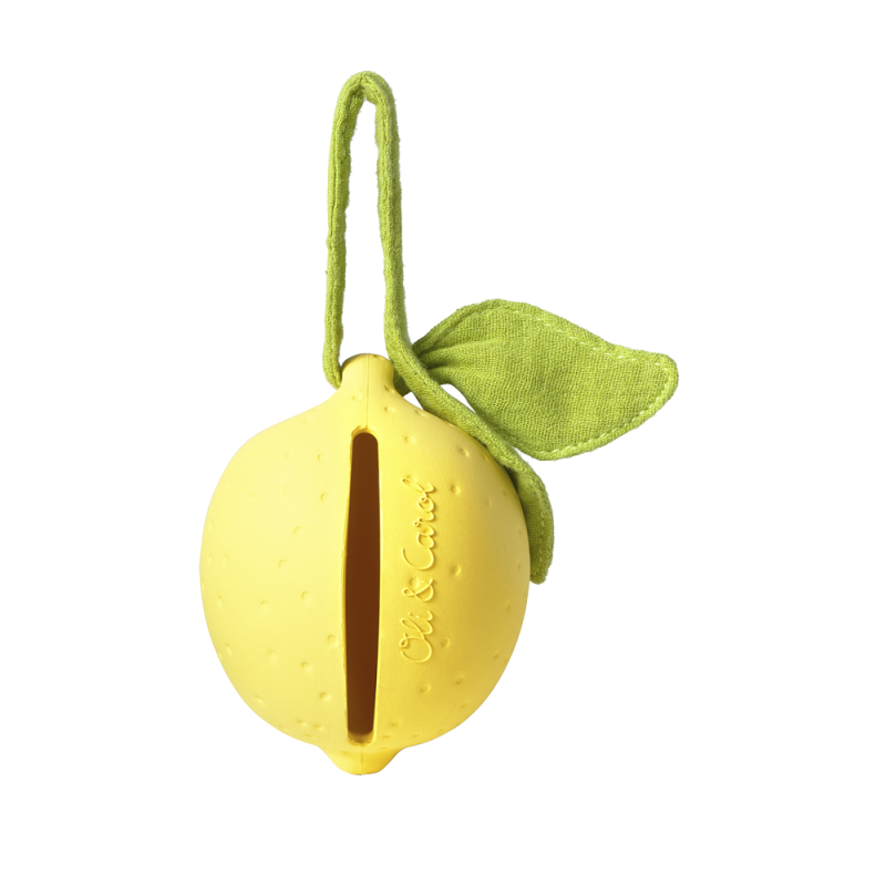 Oli & Carol Lou the lemon pacifier holder