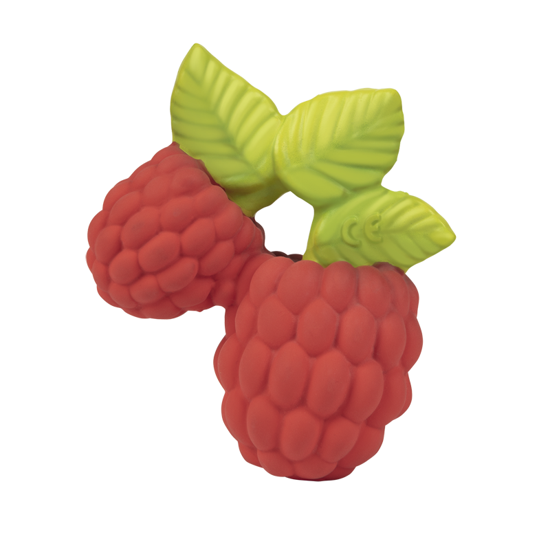 Oli & Carol Valery the raspberry teething ring