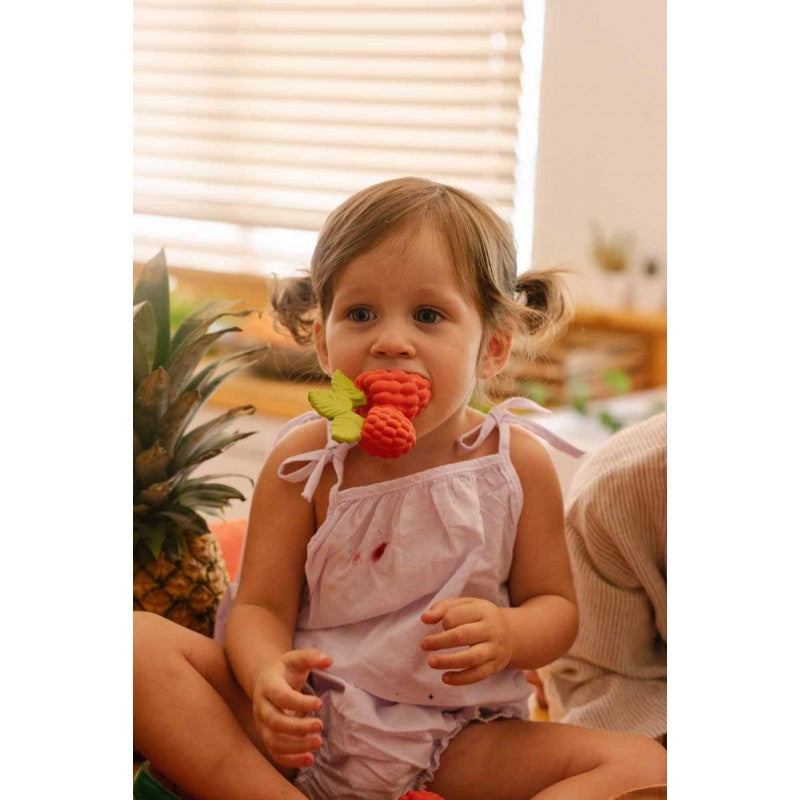 Oli & Carol Valery the raspberry teething ring