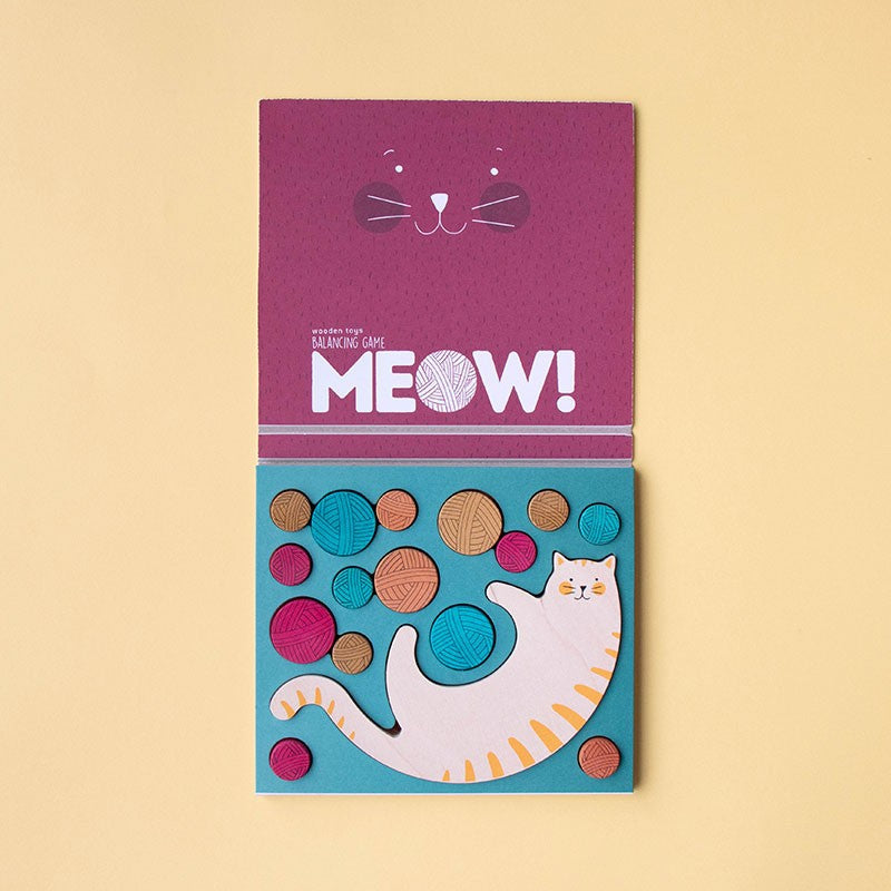 Jeu de société Meow en bois Londji
