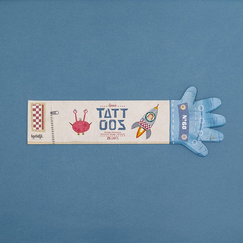 Tatouages pour enfants Londji Space