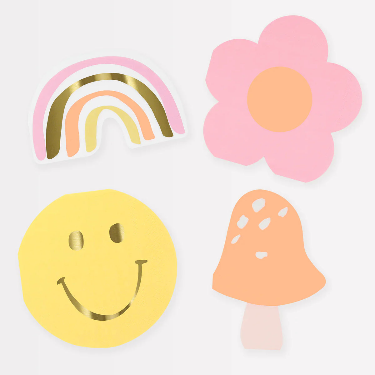 Serviettes Meri Meri Happy Icons