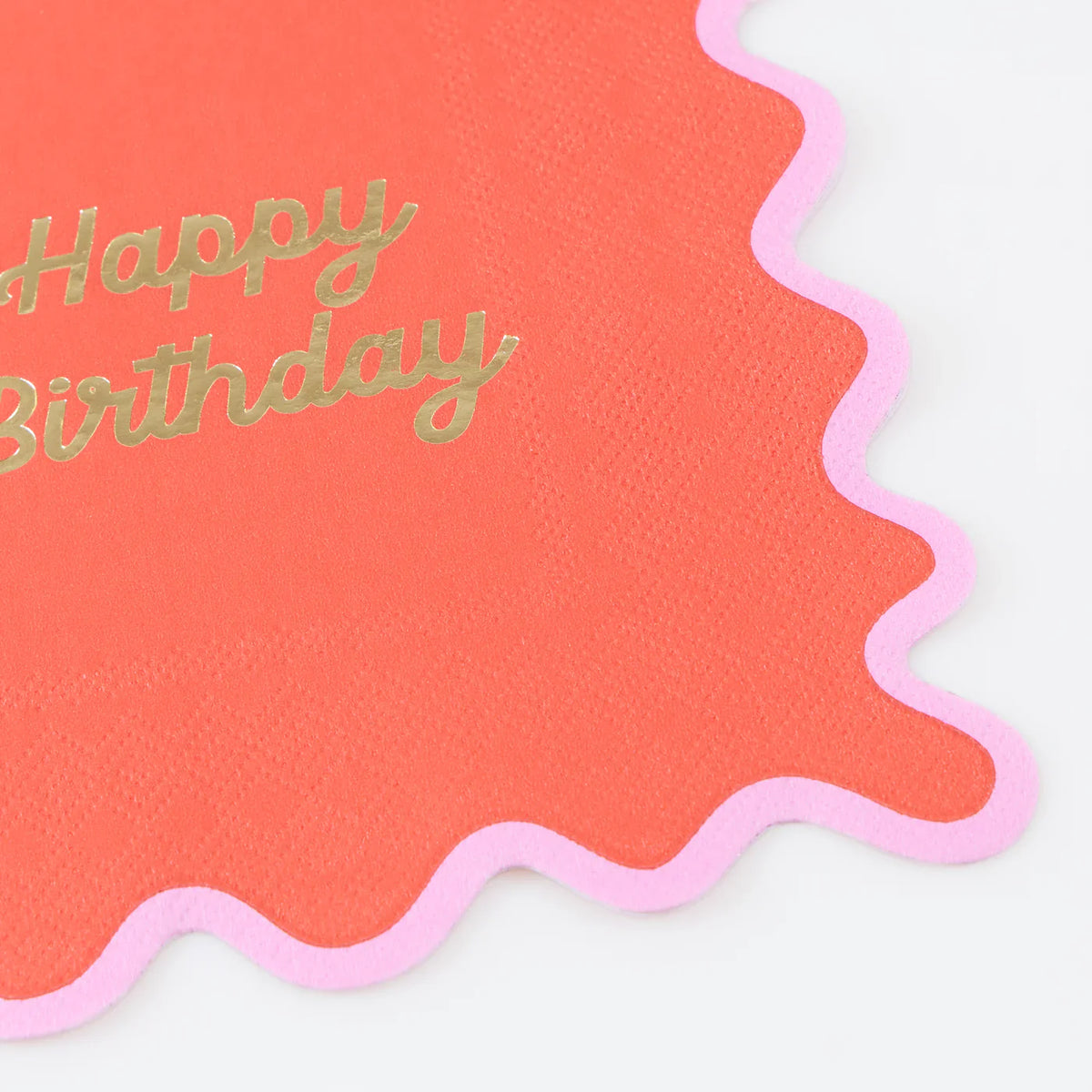 Meri Meri Farbige Happy Birthday Servietten