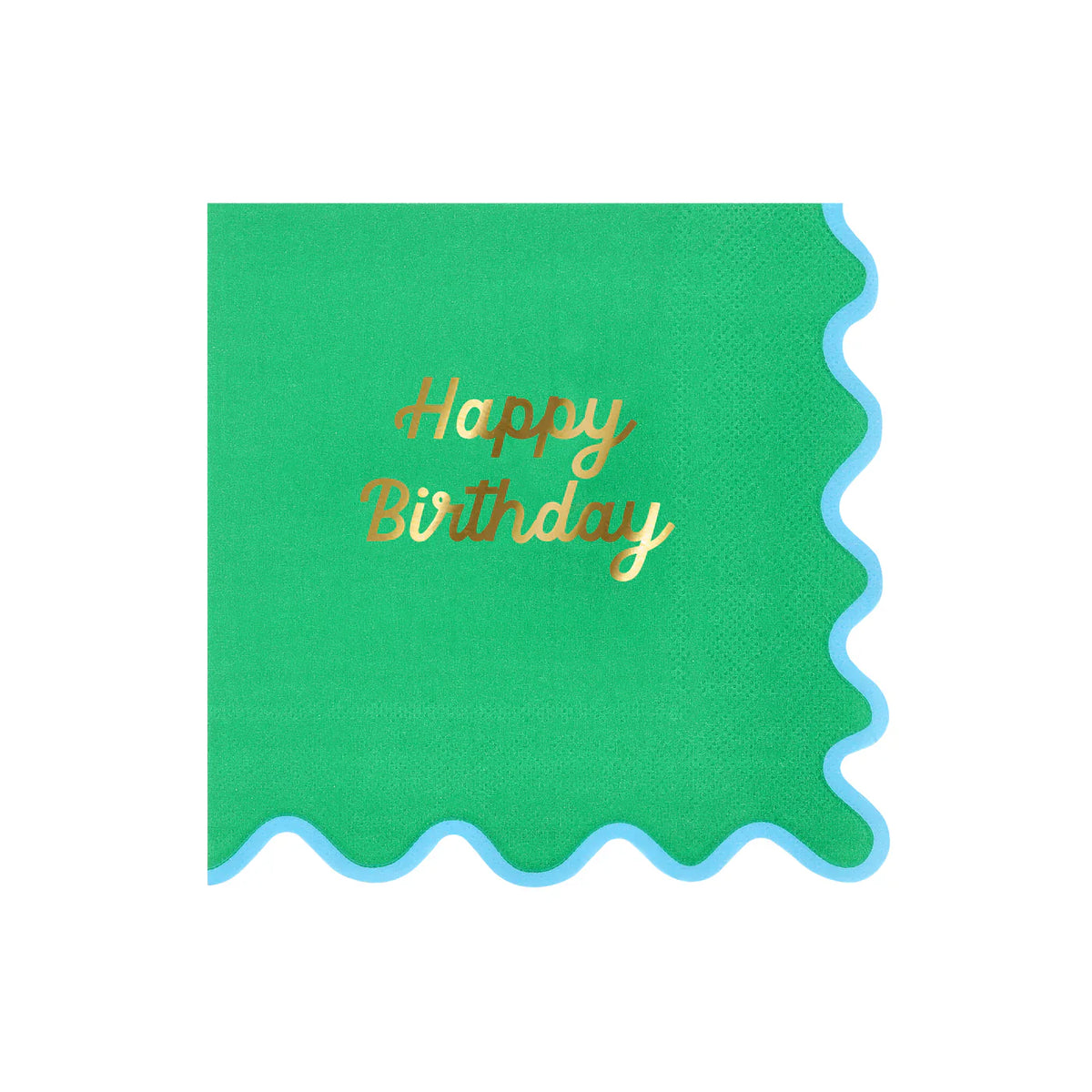 Meri Meri Farbige Happy Birthday Servietten