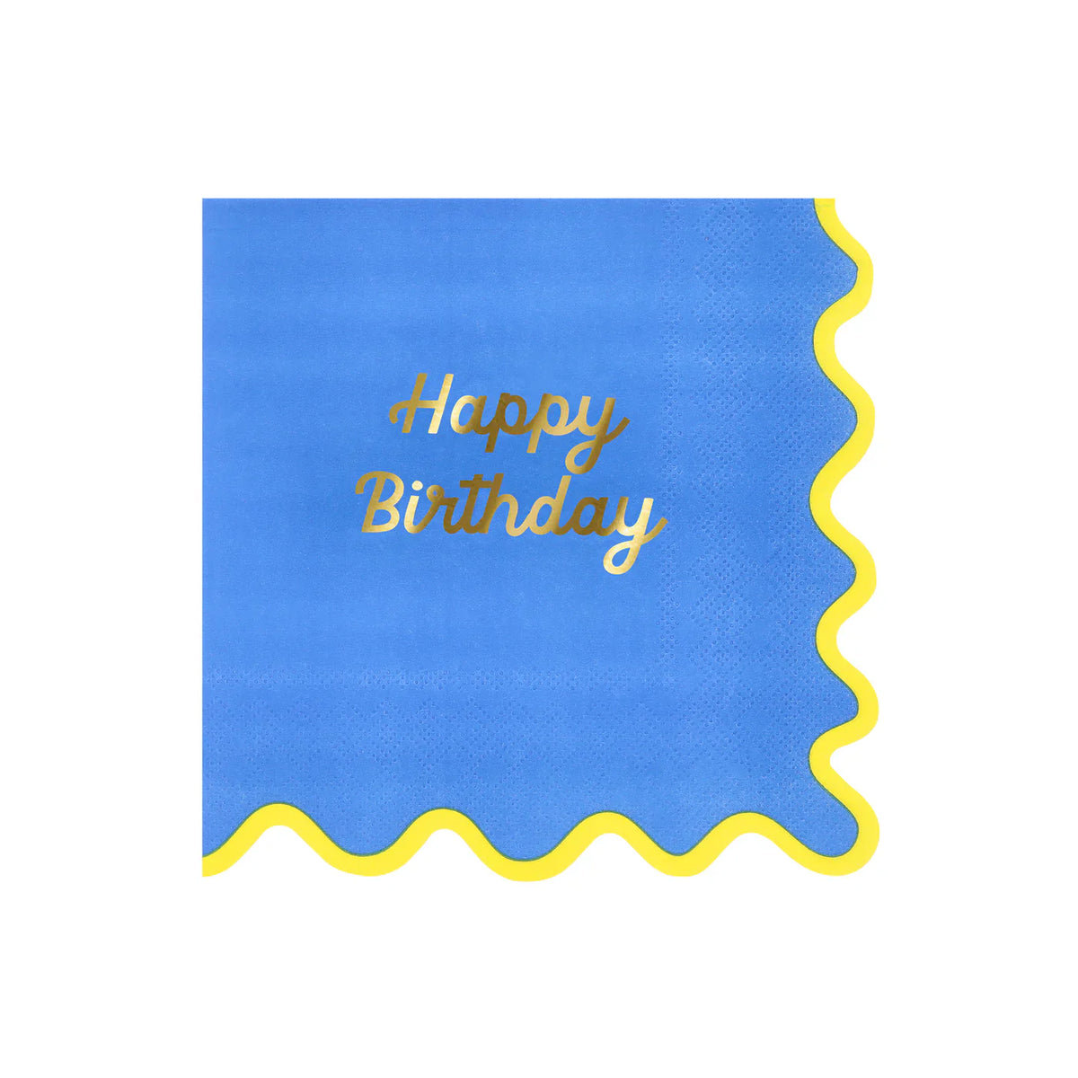 Meri Meri Farbige Happy Birthday Servietten