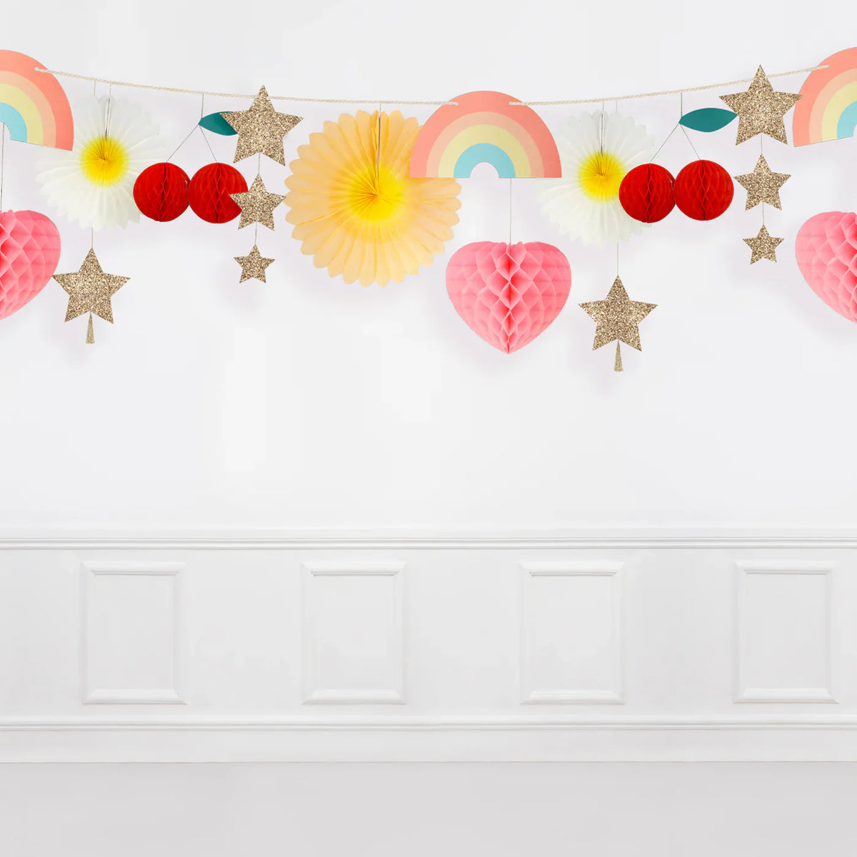 Meri Meri Girlande Happy Icons
