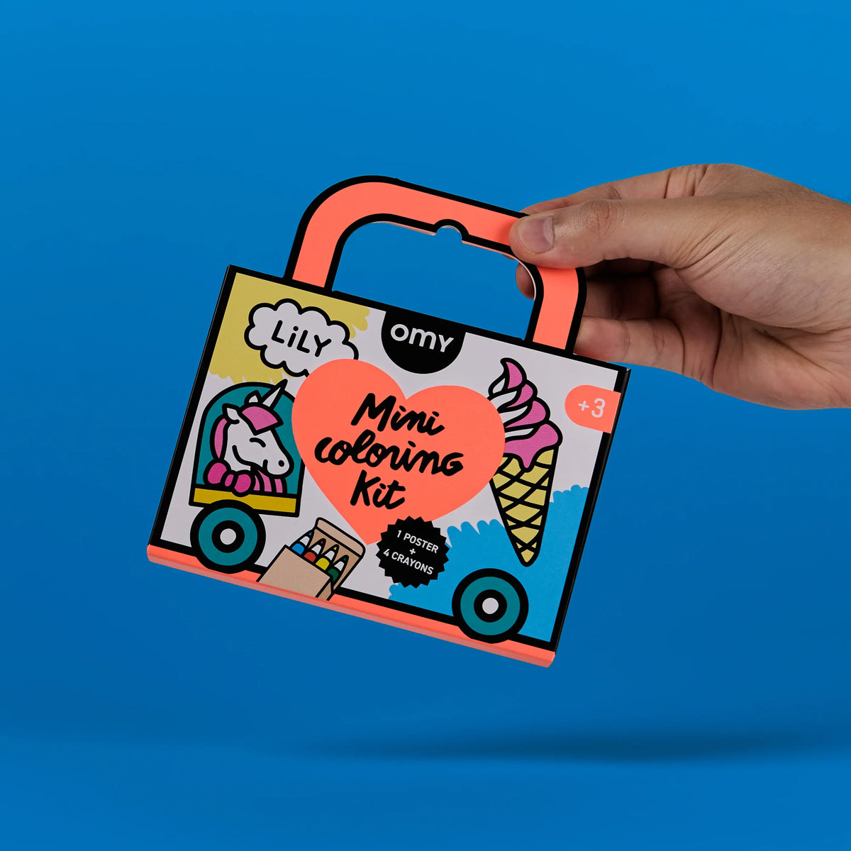 OMY Lily mini coloring set