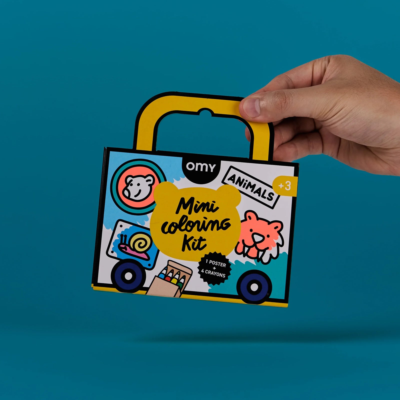 OMY mini coloring set Animals