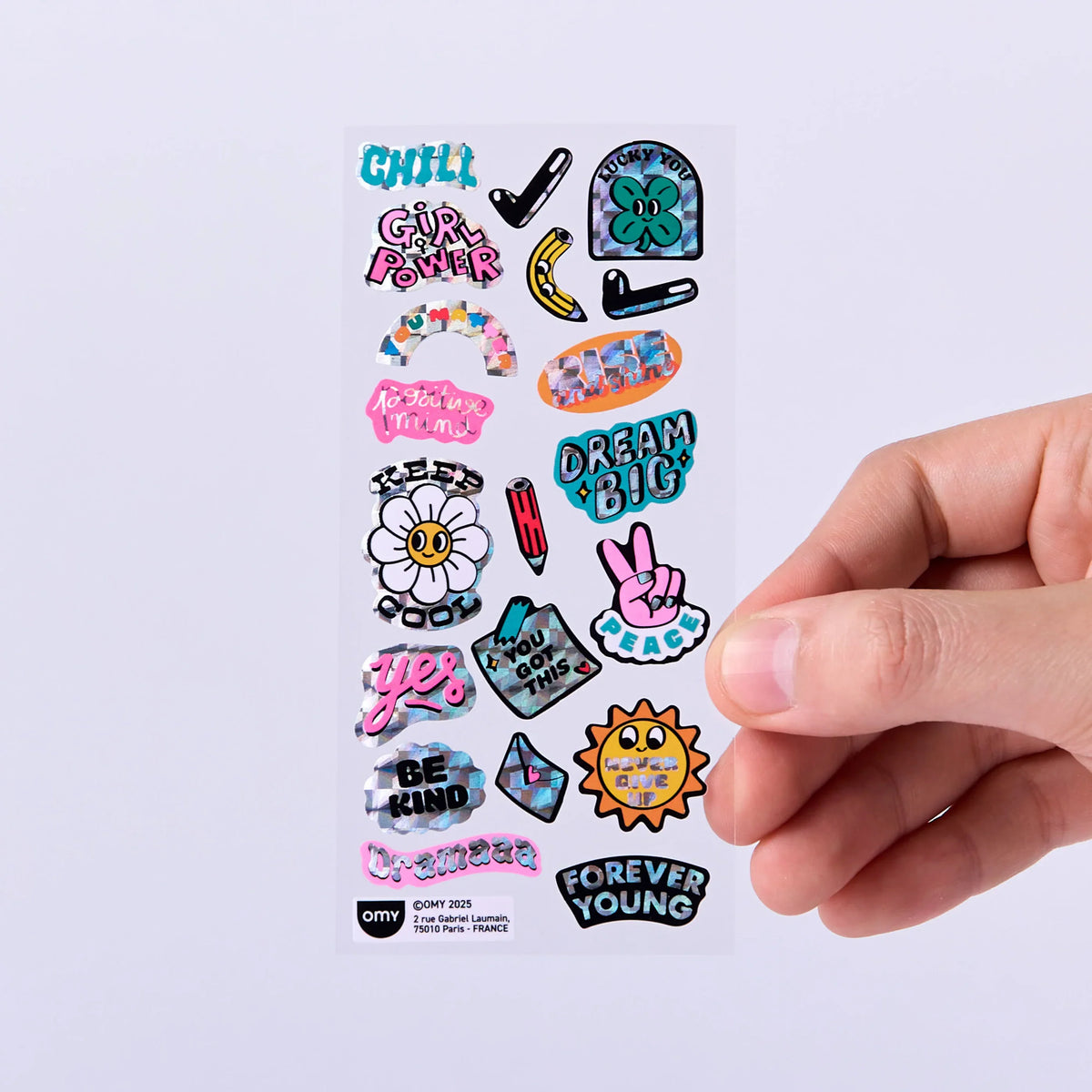 OMY Fabulous Sticker Messages
