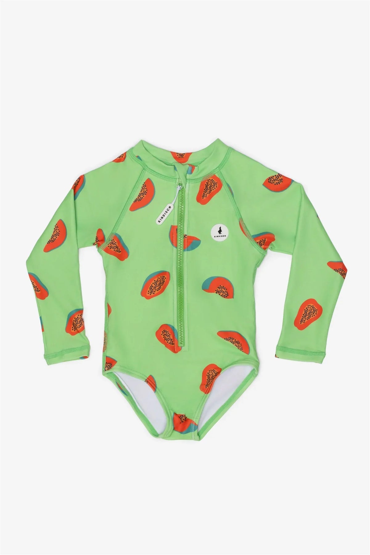 Costume da bagno Kindisch manica lunga papaya