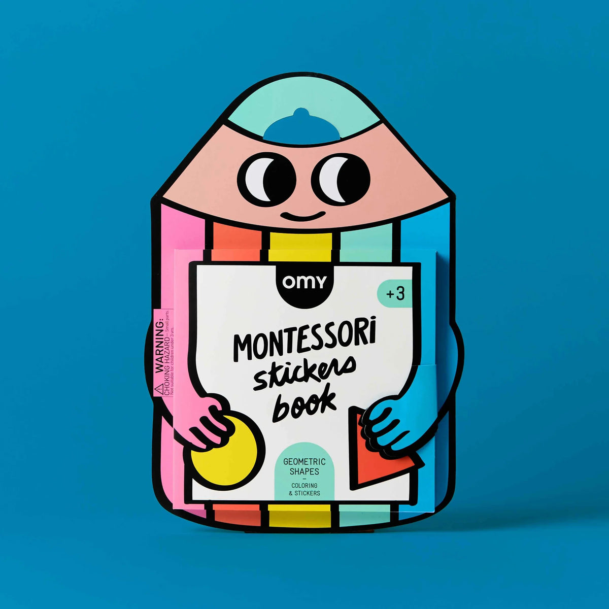 OMY Montessori sticker book Geometric Shape