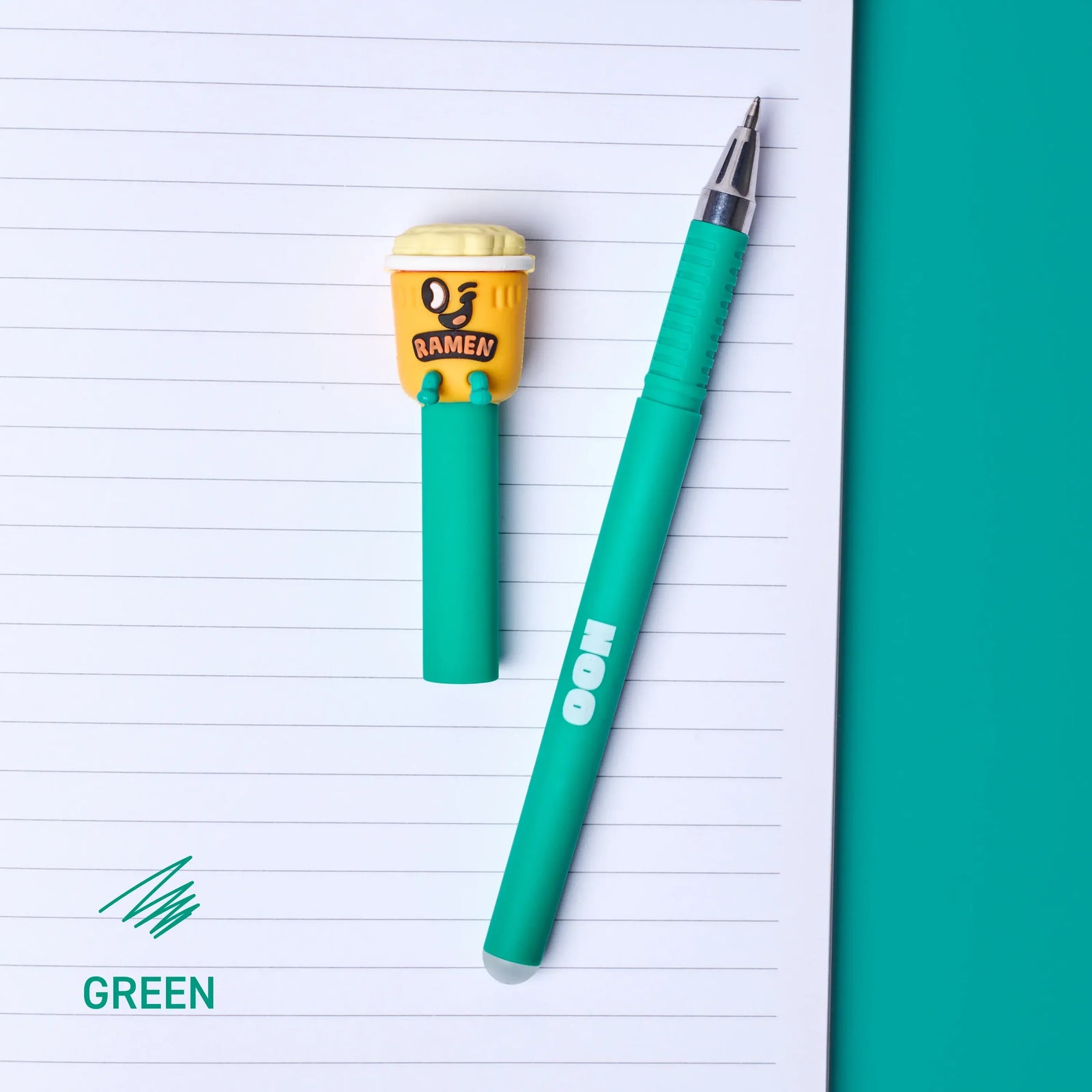 OMY Shaky Ramen erasable gel pens