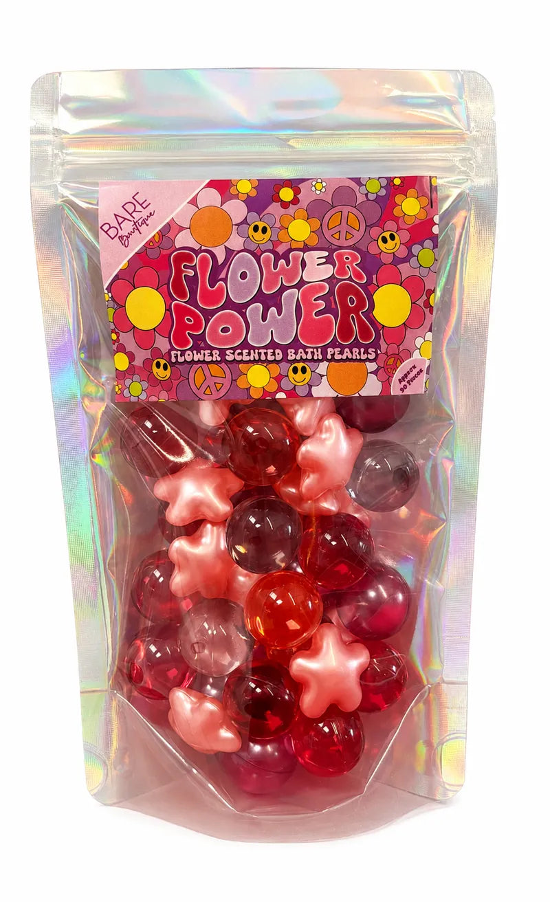 Bare Boutique Heart Pearls bath pearls 30 pieces
