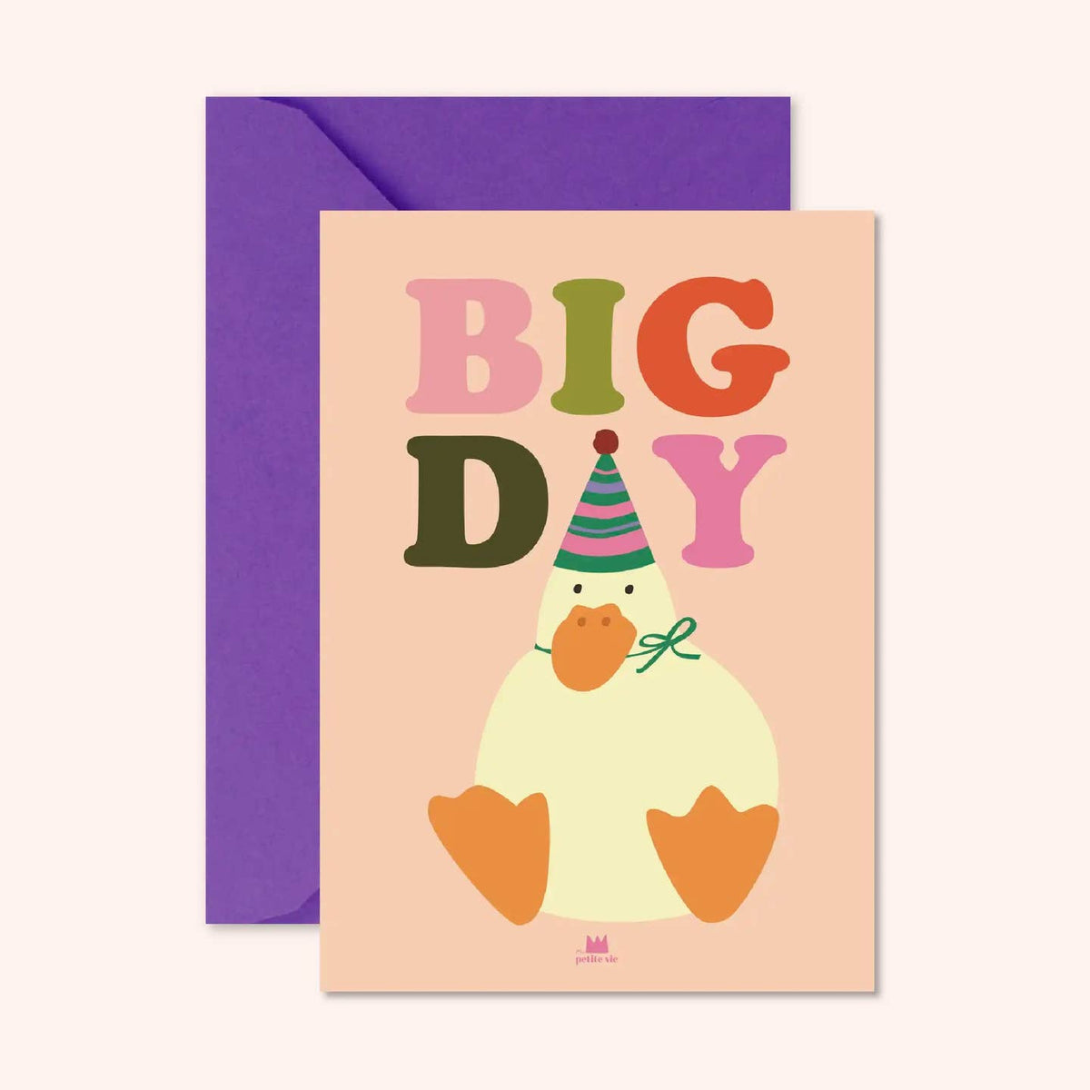Ma Petite Vie birth card Hello Girl