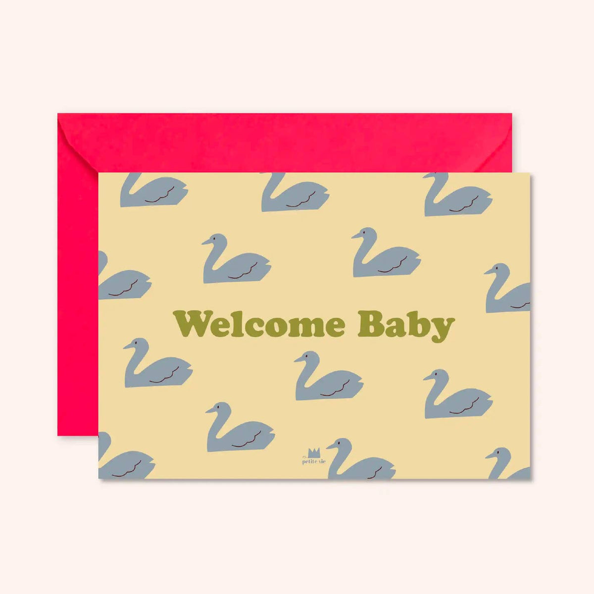 Ma Petite Vie Geburtskarte Welcome Baby