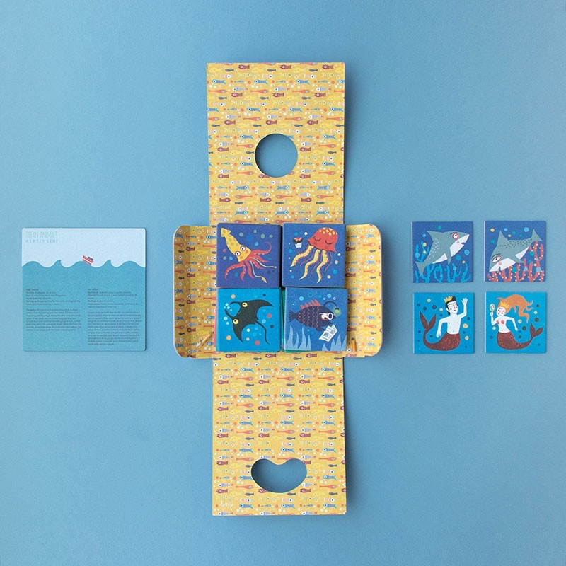 Londji Memory Game - Ocean Animals