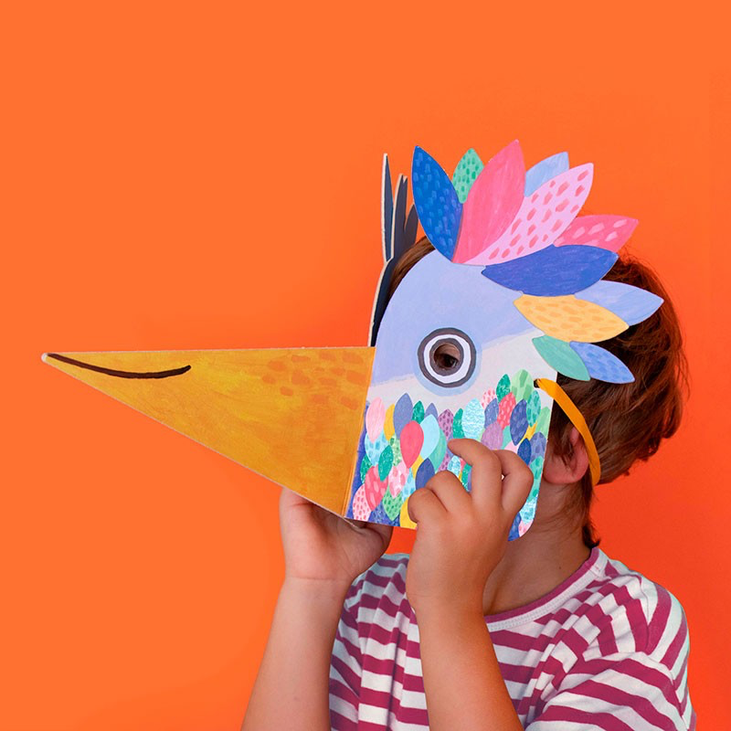 Londji BE Wild Bird Mask & Stickers