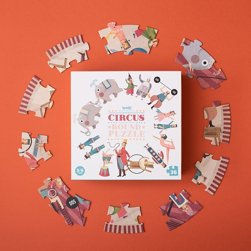 Londji Circus Round Puzzle
