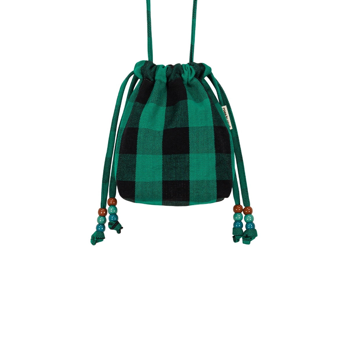 Borsa mini "Rose in April" di Billi, verde