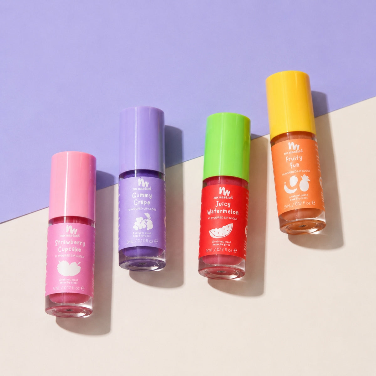 No Nasties Kids Fruity Lip Gloss Gift Set
