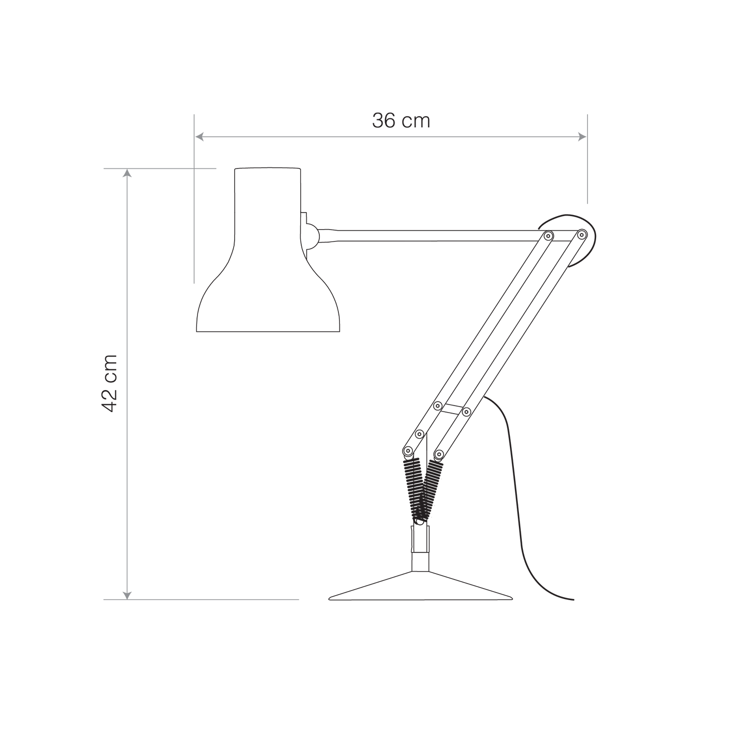 Anglepoise x Paul Smith Type 75 Mini Tischlampe – Fröhliche Farbakzente fürs Kinderzimmer