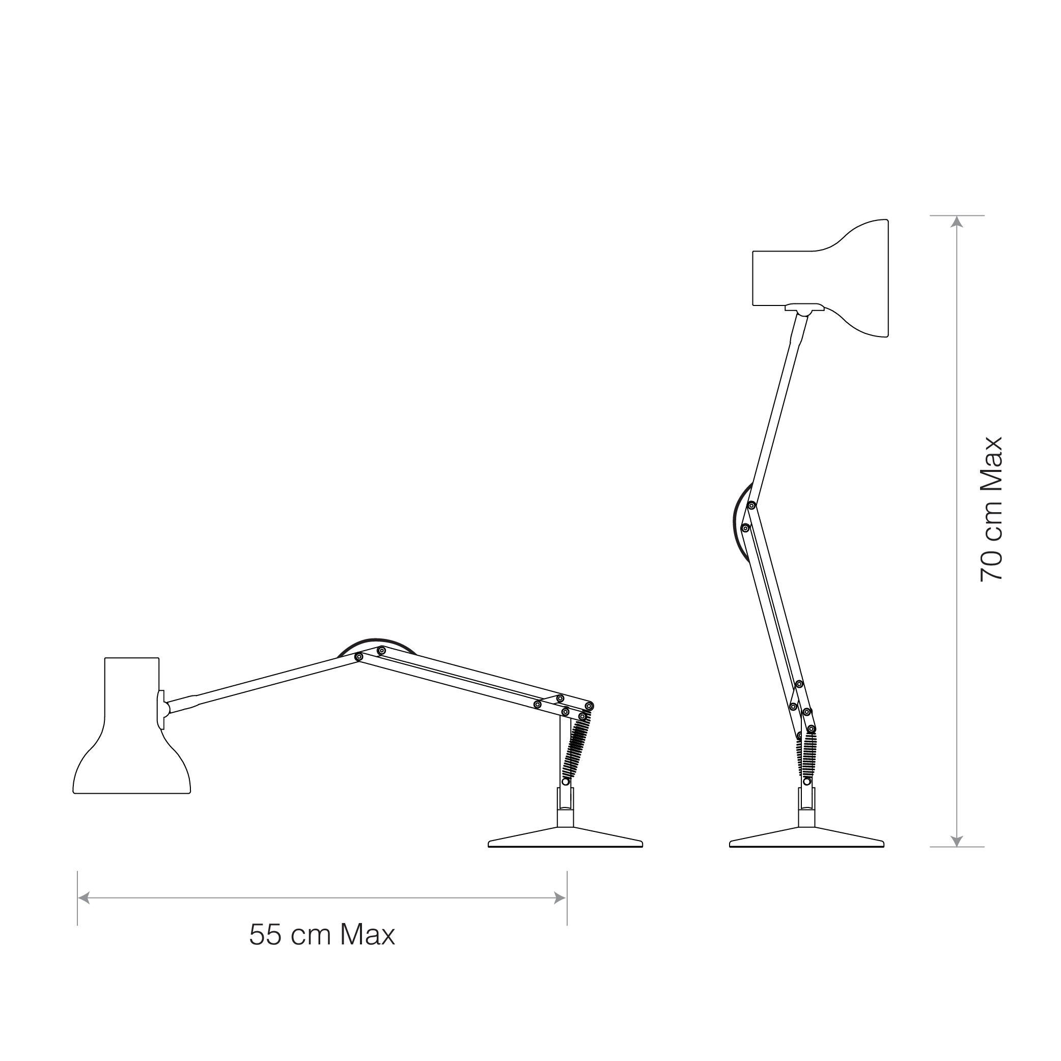 Anglepoise x Paul Smith Type 75 Mini Tischlampe – Fröhliche Farbakzente fürs Kinderzimmer