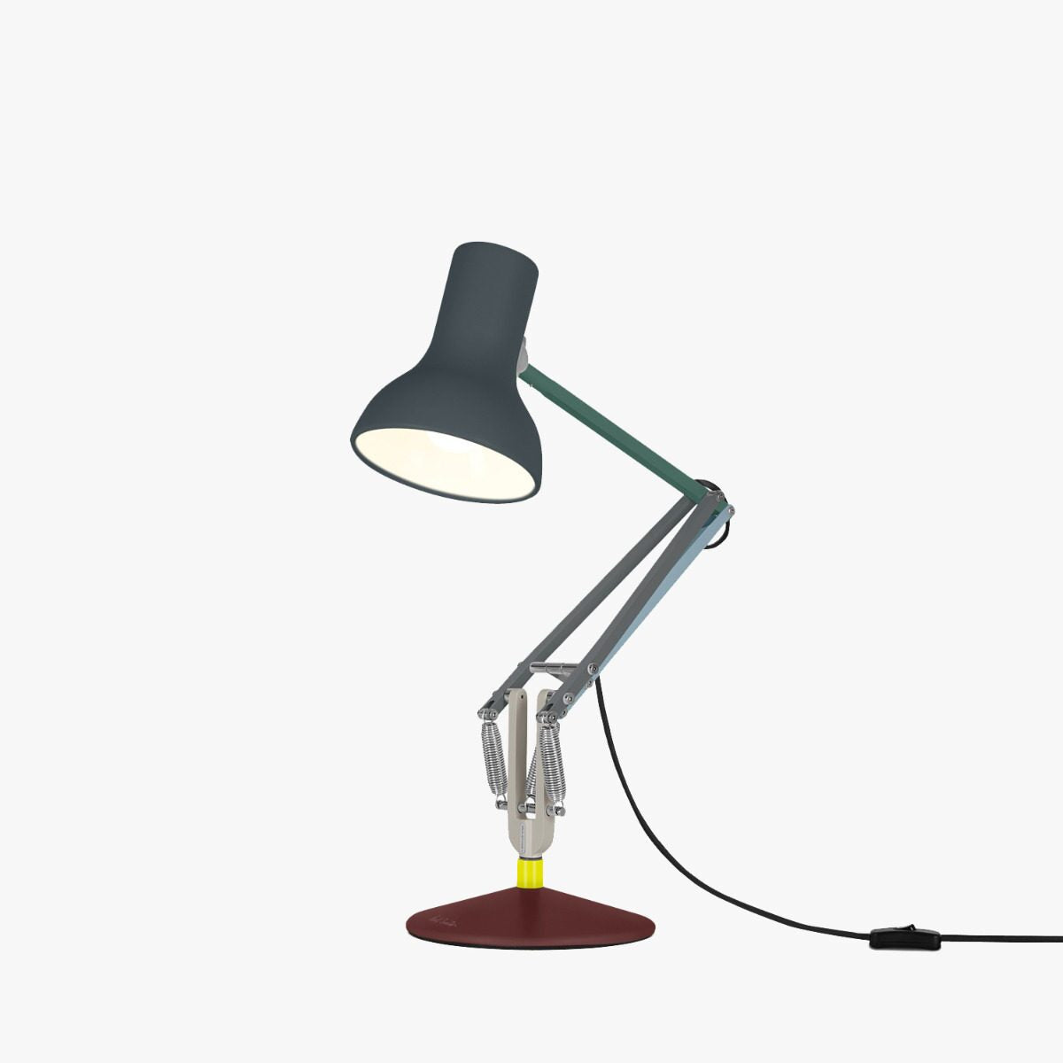 Anglepoise x Paul Smith Type 75 Mini Tischlampe – Fröhliche Farbakzente fürs Kinderzimmer