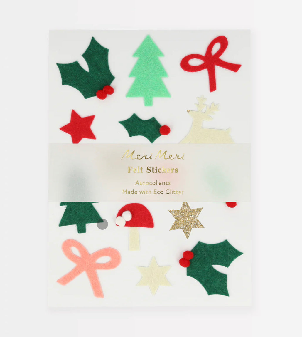 Meri Meri Felt Christmas Stickers