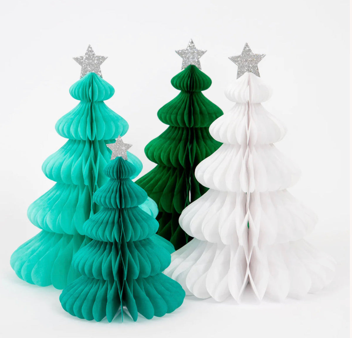 Meri Meri green forest honeycomb decoration