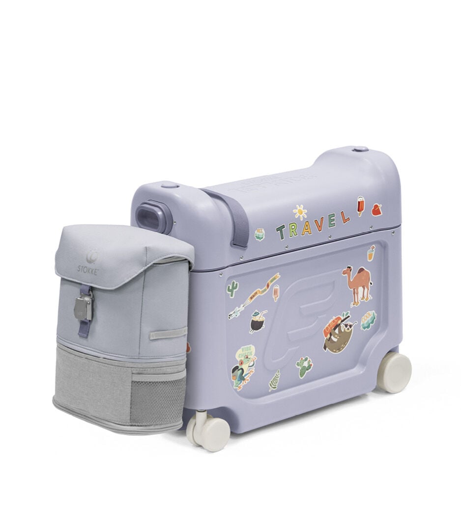 Stokke® JetKids™ Reiseset – Koffer und Rucksack, Arctic Blue