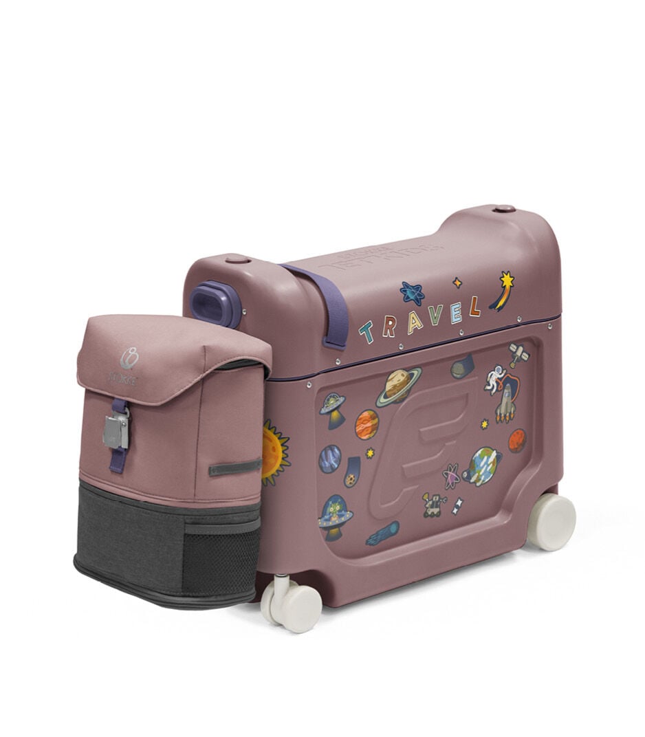 Stokke® JetKids™ Set de voyage - valise et sac à dos, Hazy Lilac