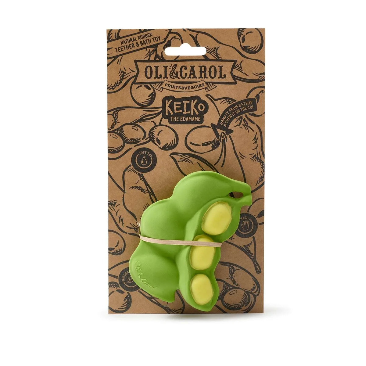 Oli & Carol Keika l'anello di edamame da mordere
