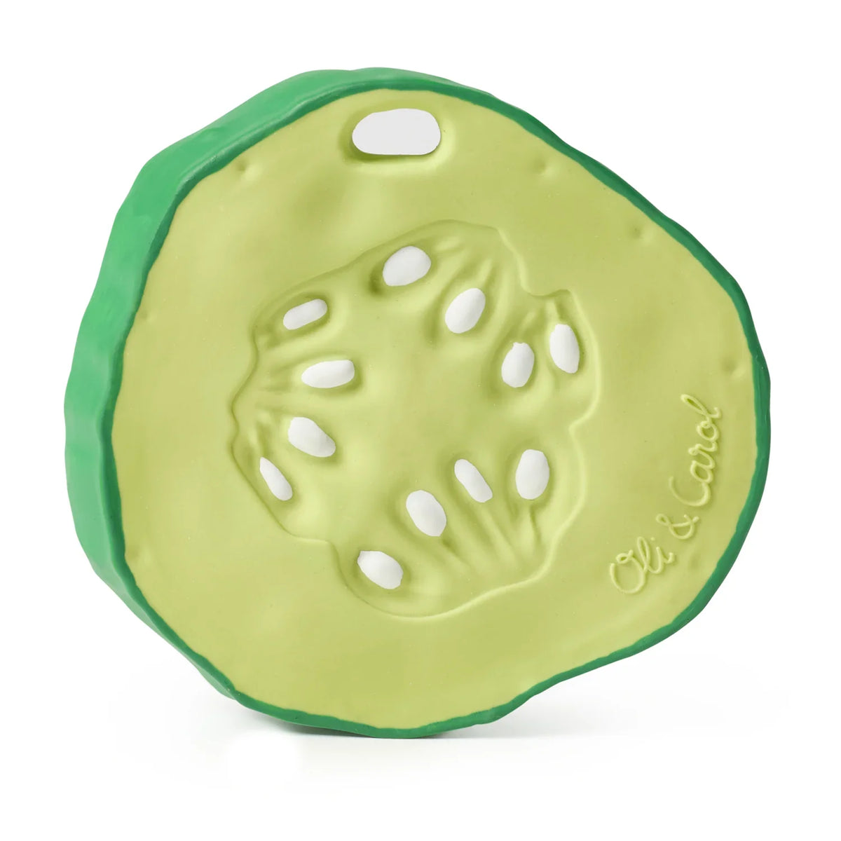Oli & Carol Pepino the cucumber bite ring