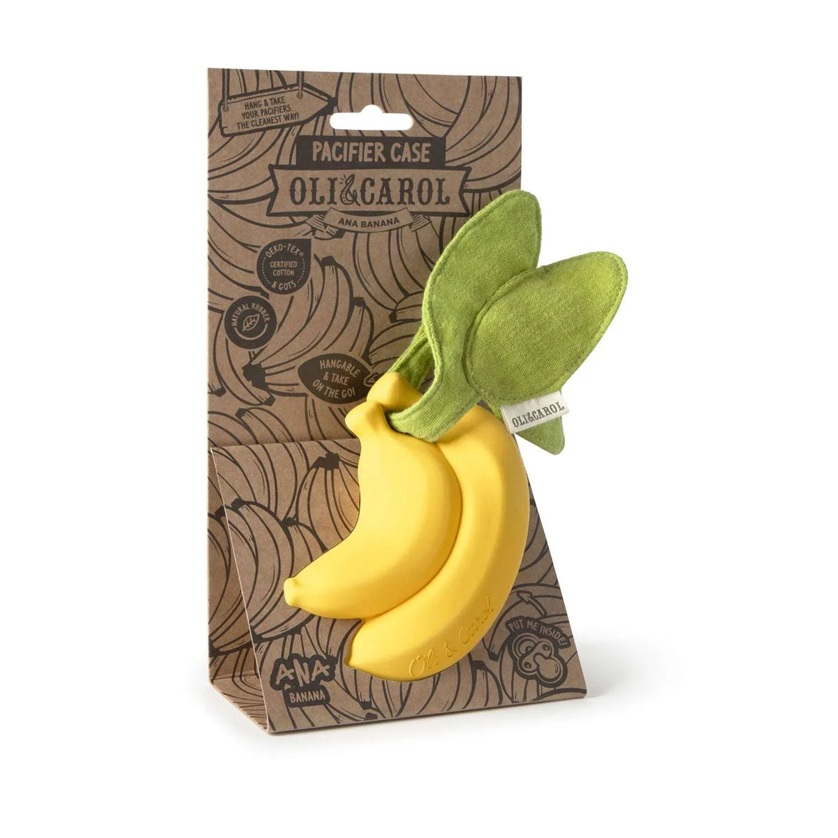 Oli & Carol Ana die Banane Schnullerhalter