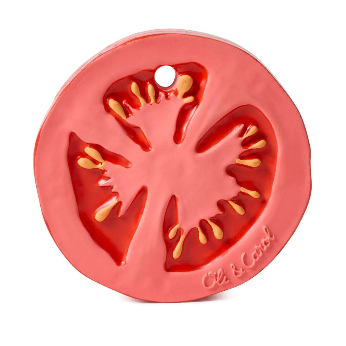 Oli & Carol Renato the tomato bite ring