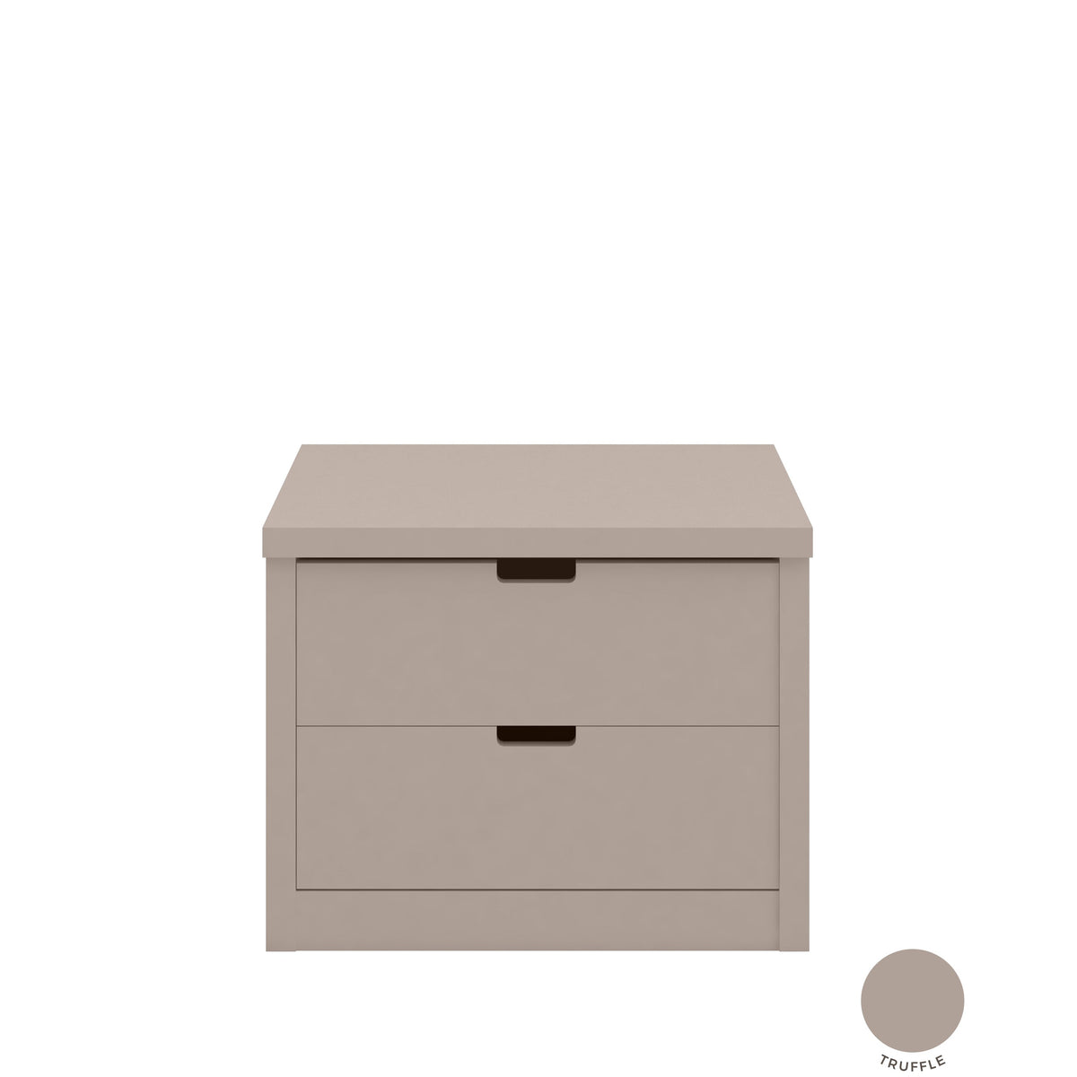 Muba Design bedside table with two drawers