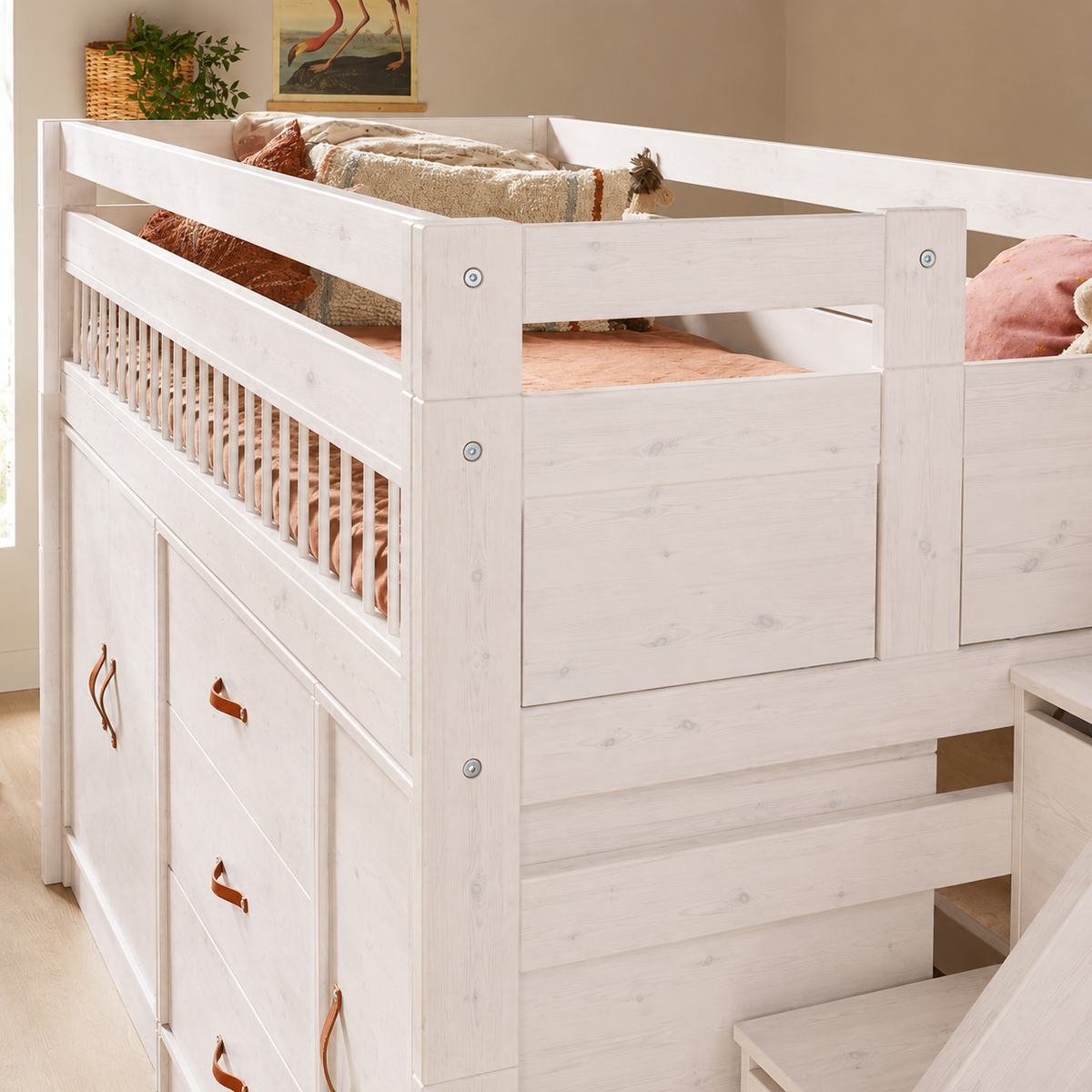 Prolunga di sicurezza Lifetime Kidsrooms - apertura per scale Whitewash