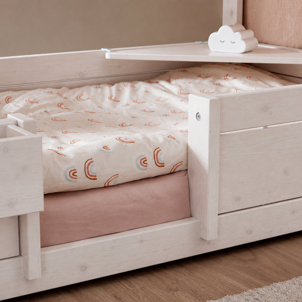 Lifetime Kidsrooms 4-in-1 Hausbett Whitewash