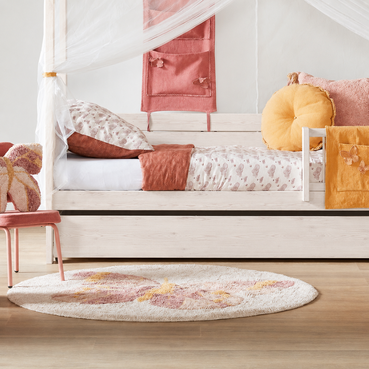 Lifetime Kidsrooms Grand tiroir de lit Whitewash