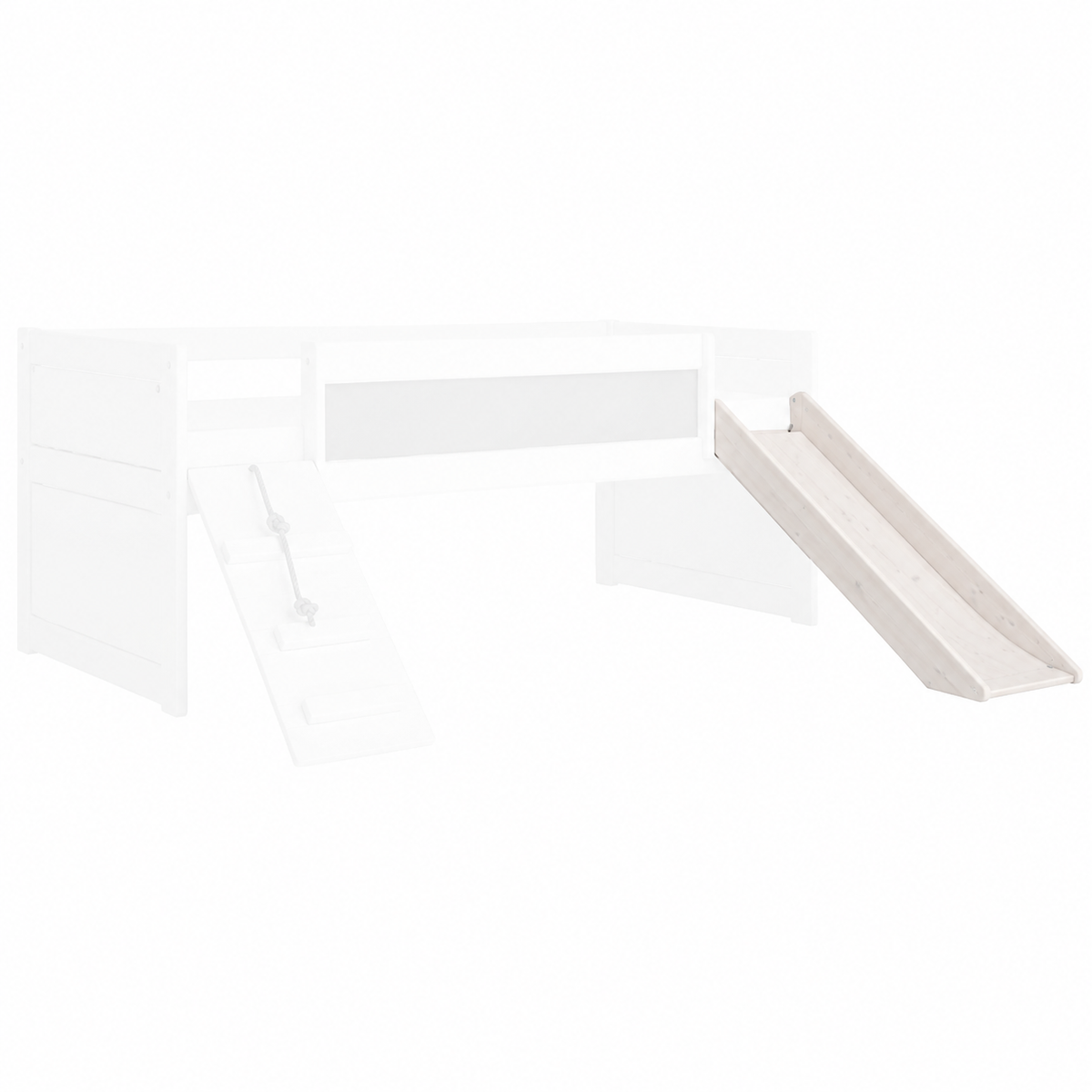 Lifetime Kidsrooms Toboggan pour lit de jour Whitewash
