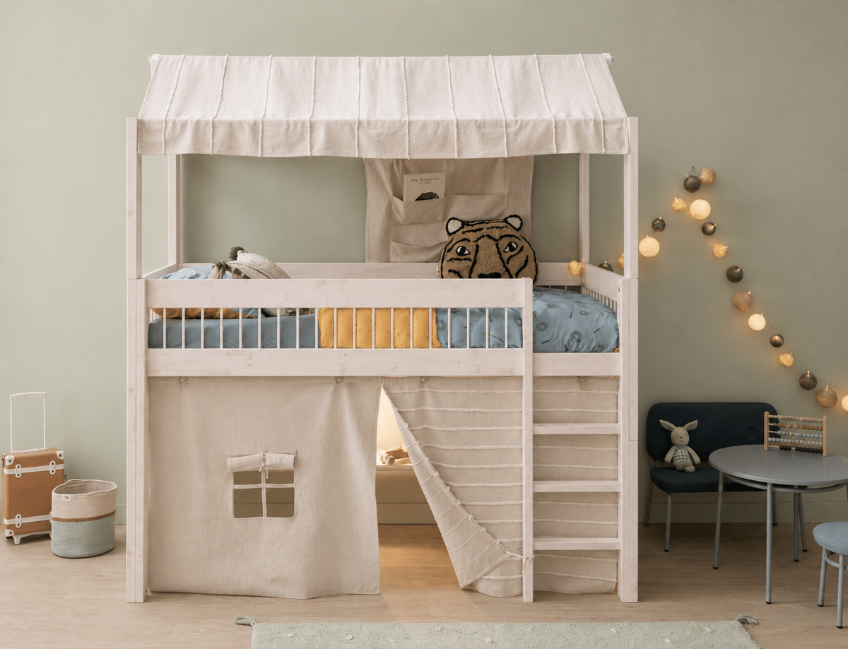 Lifetime Kidsrooms Support pour toit en toile - 97 cm Whitewash