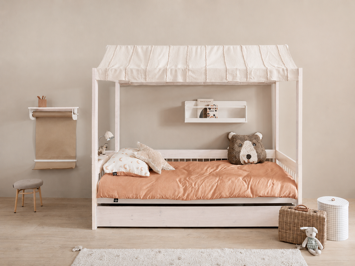 Lifetime Kidsrooms Support pour toit en toile - 128 cm Whitewash