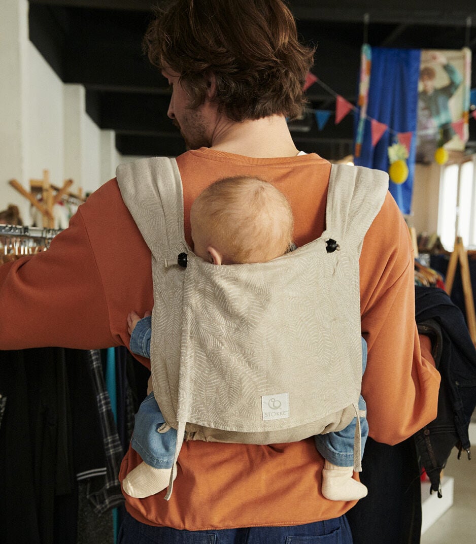 Stokke® Limas™ - Marsupio per neonati, beige floreale