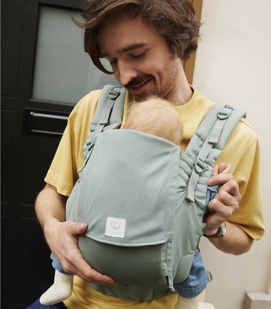 Stokke® Limas™ Porte-bébé Mesh - Le porte-bébé respirant, Glacier Green